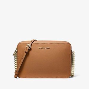 Michael Kors Jet Set Saffiano Leather Crossbody